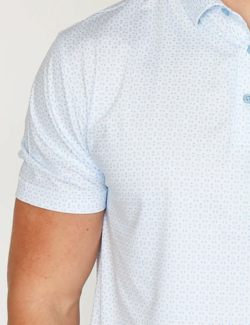 Taylor & Mick Geometric Polo