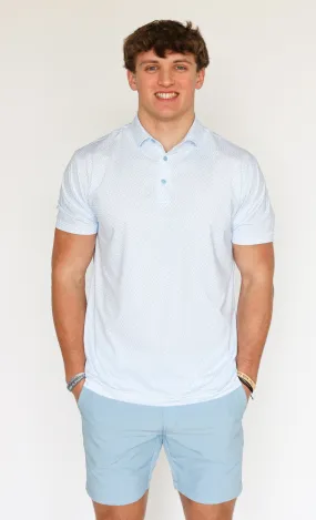 Taylor & Mick Geometric Polo