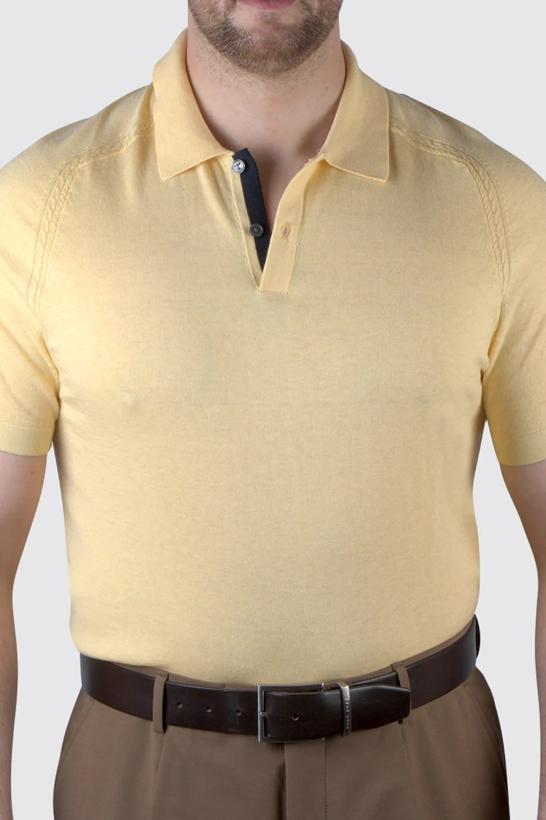 Ted Baker Peltz Polo Light Yellow