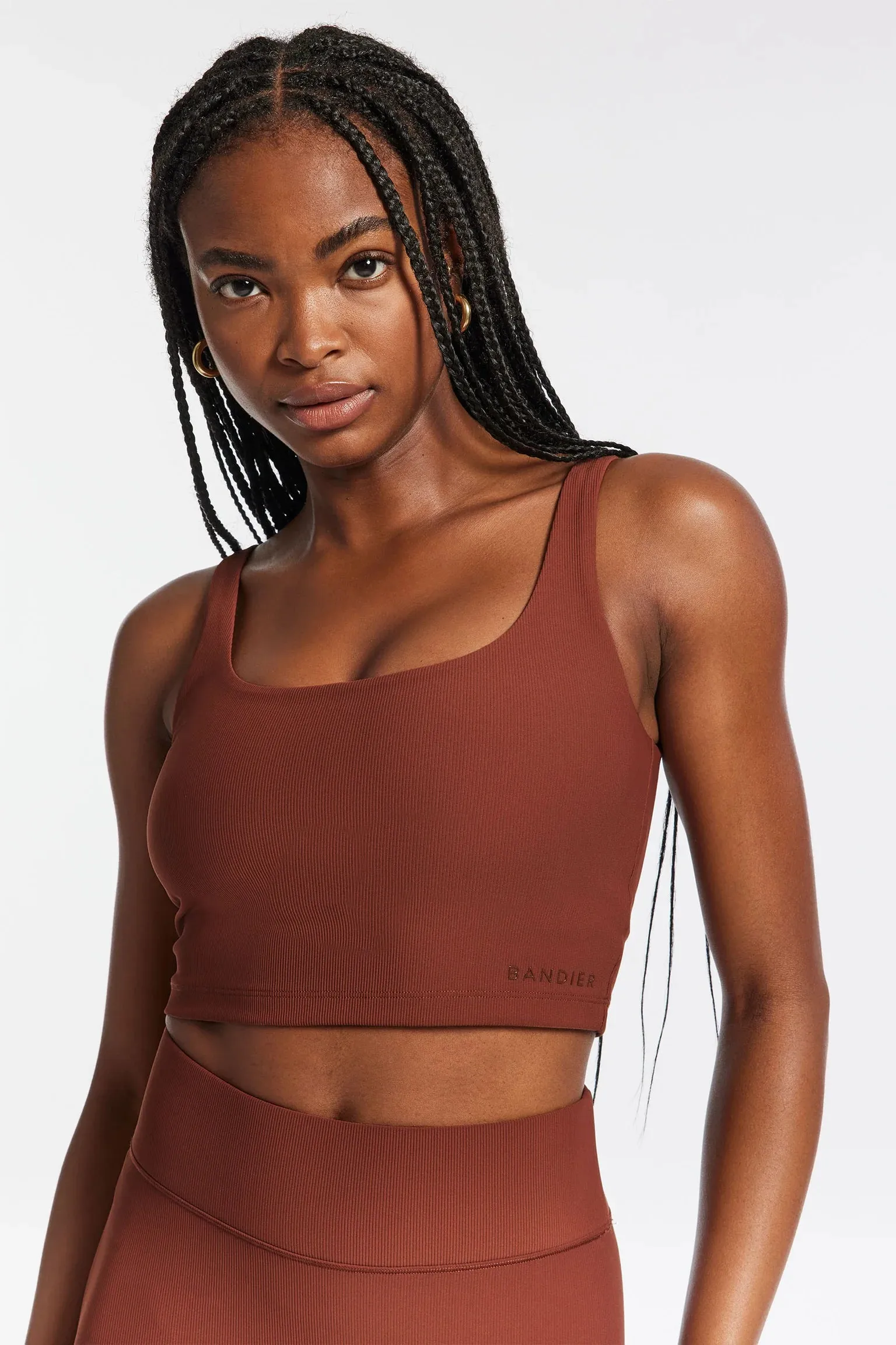 Tempo Crop Rib Bra