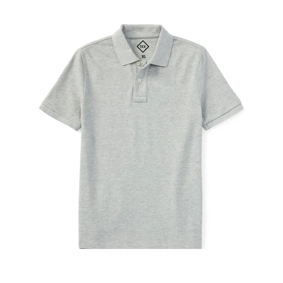 Tex Men Grey Polo