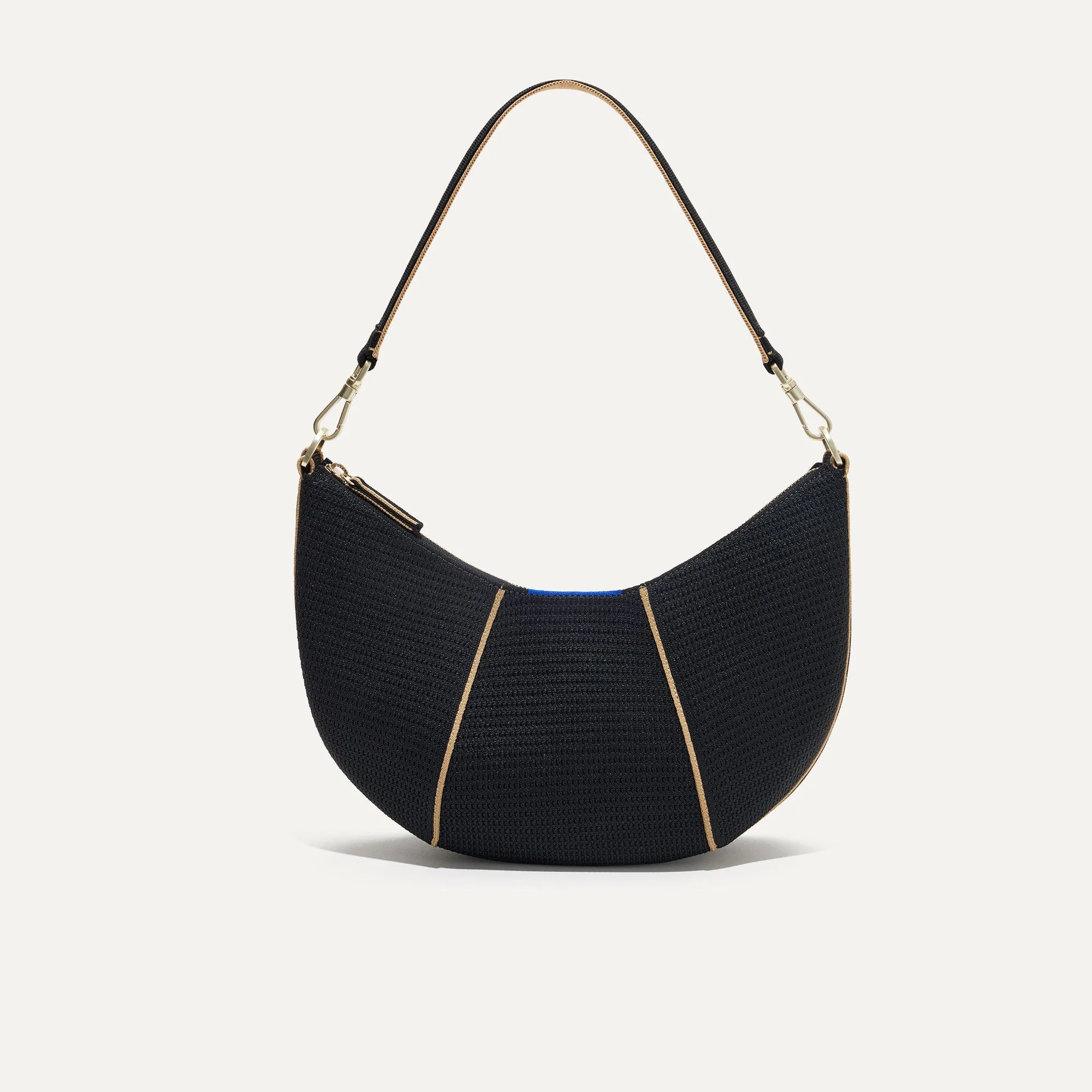 The Crescent Bag in Black