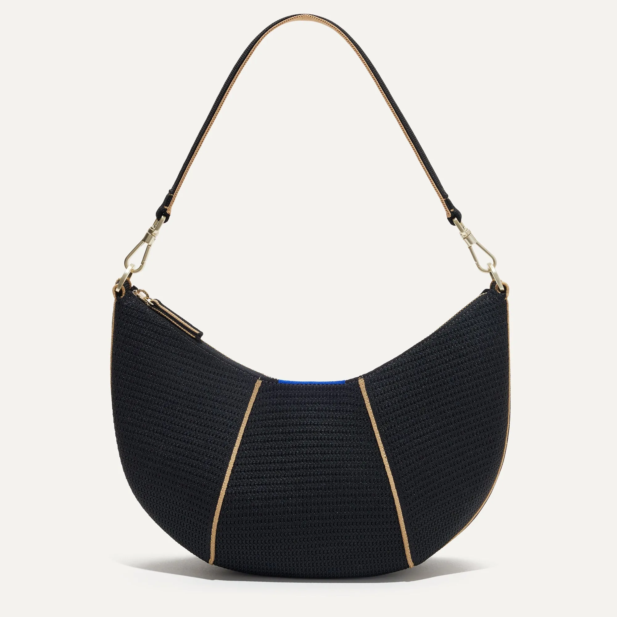 The Crescent Bag in Black