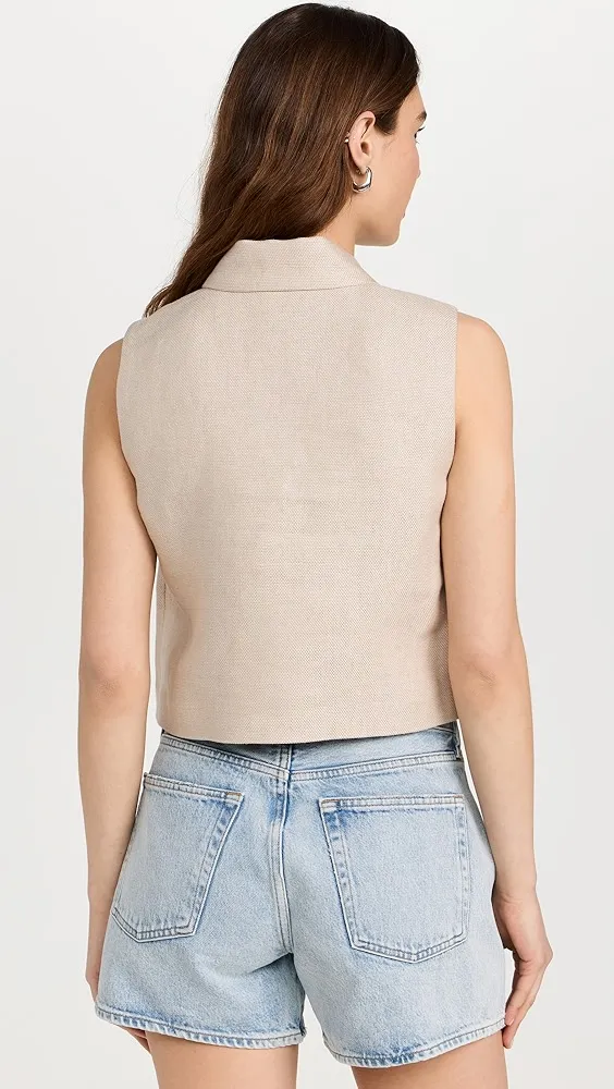 Theory   Crop Polo Top 