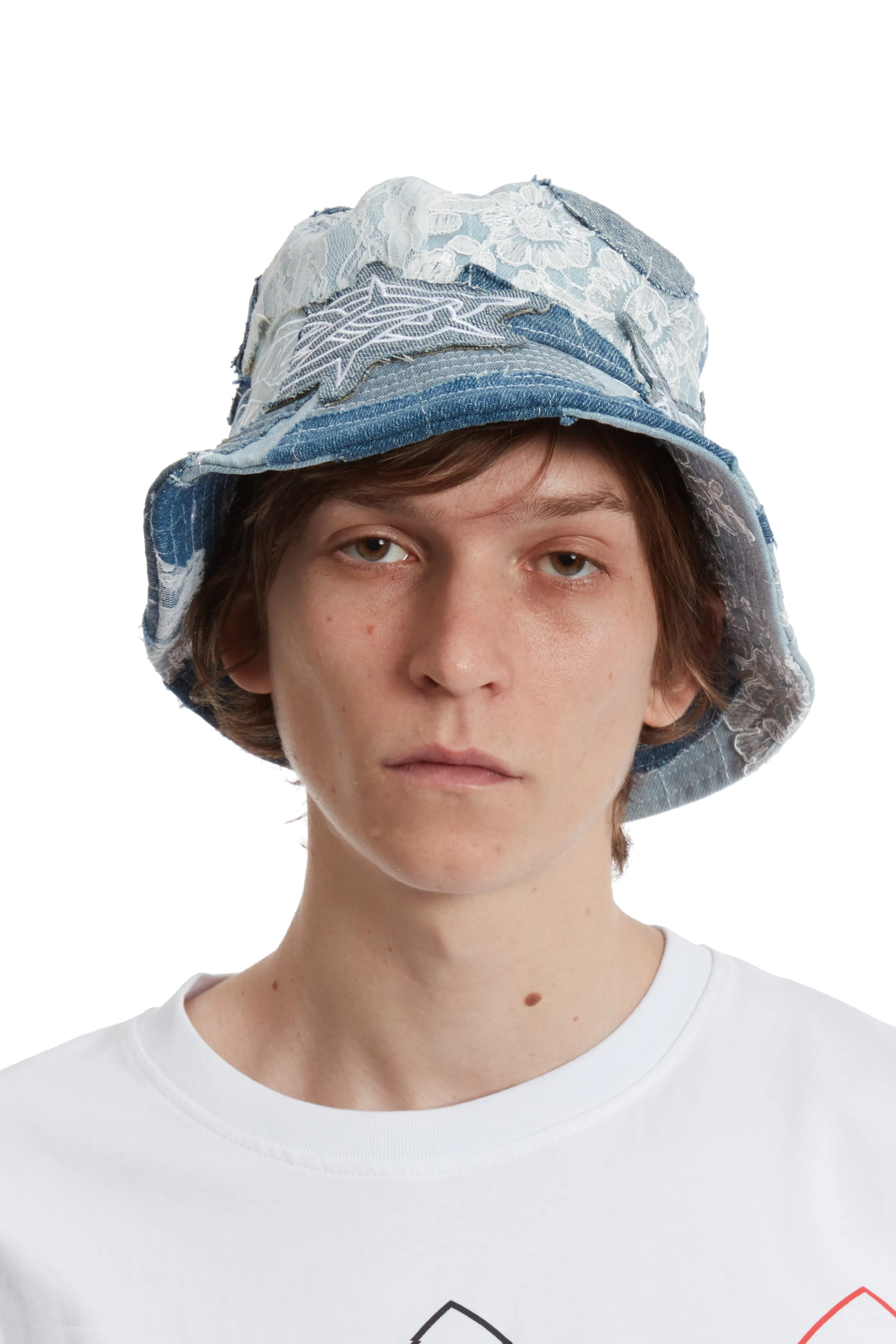 THORN WRAPPED GRID BUCKET HAT