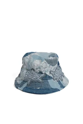 THORN WRAPPED GRID BUCKET HAT