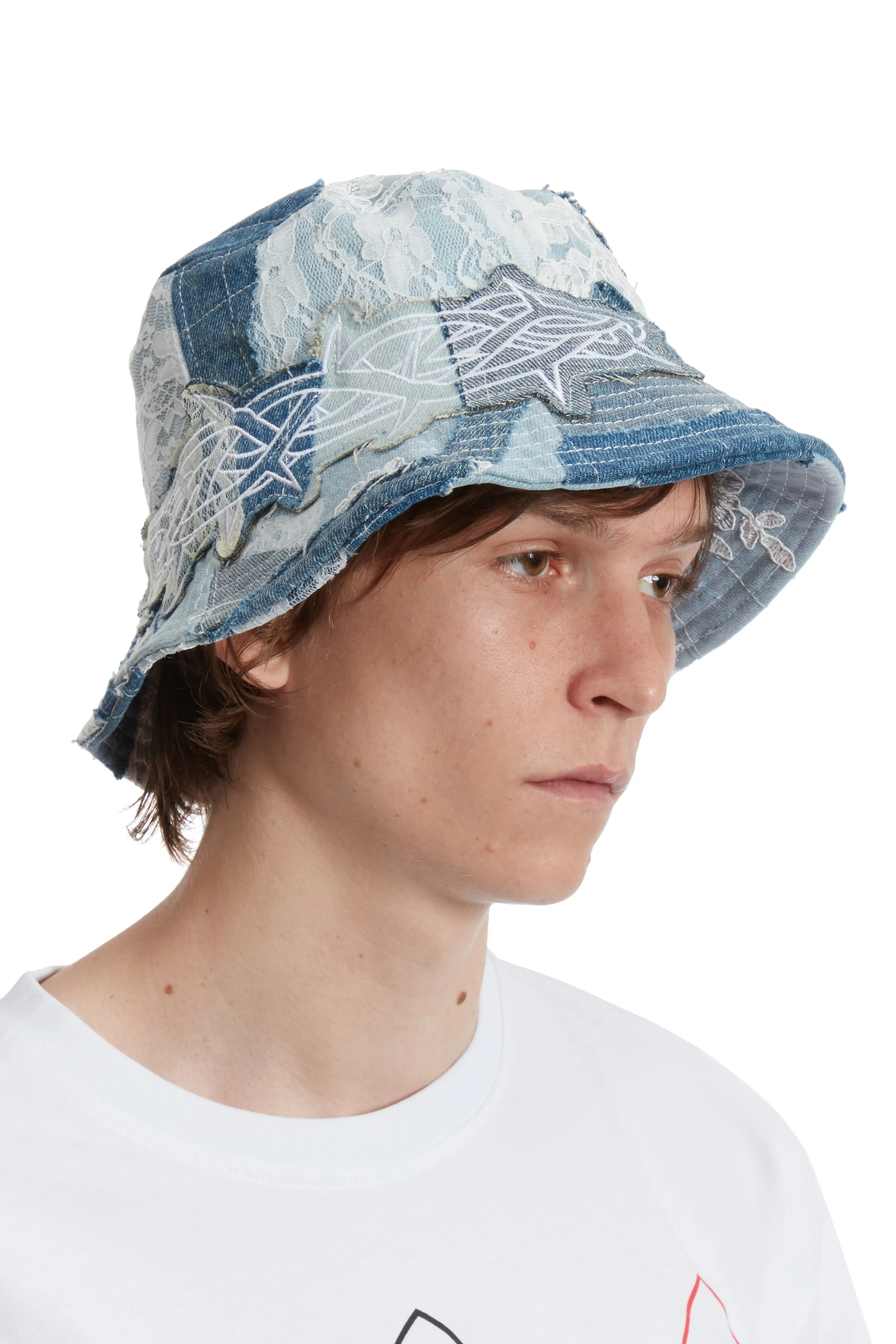 THORN WRAPPED GRID BUCKET HAT