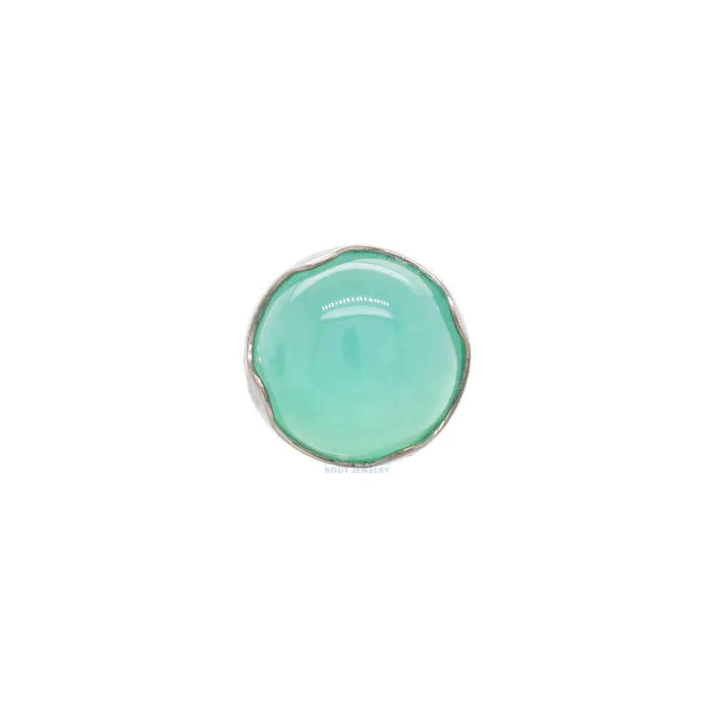 threadless: Prong-Set Stone Cabochon End