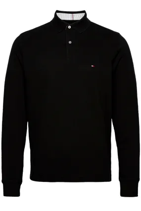 Tommy Hilfiger Black Long Sleeve Classic Polo