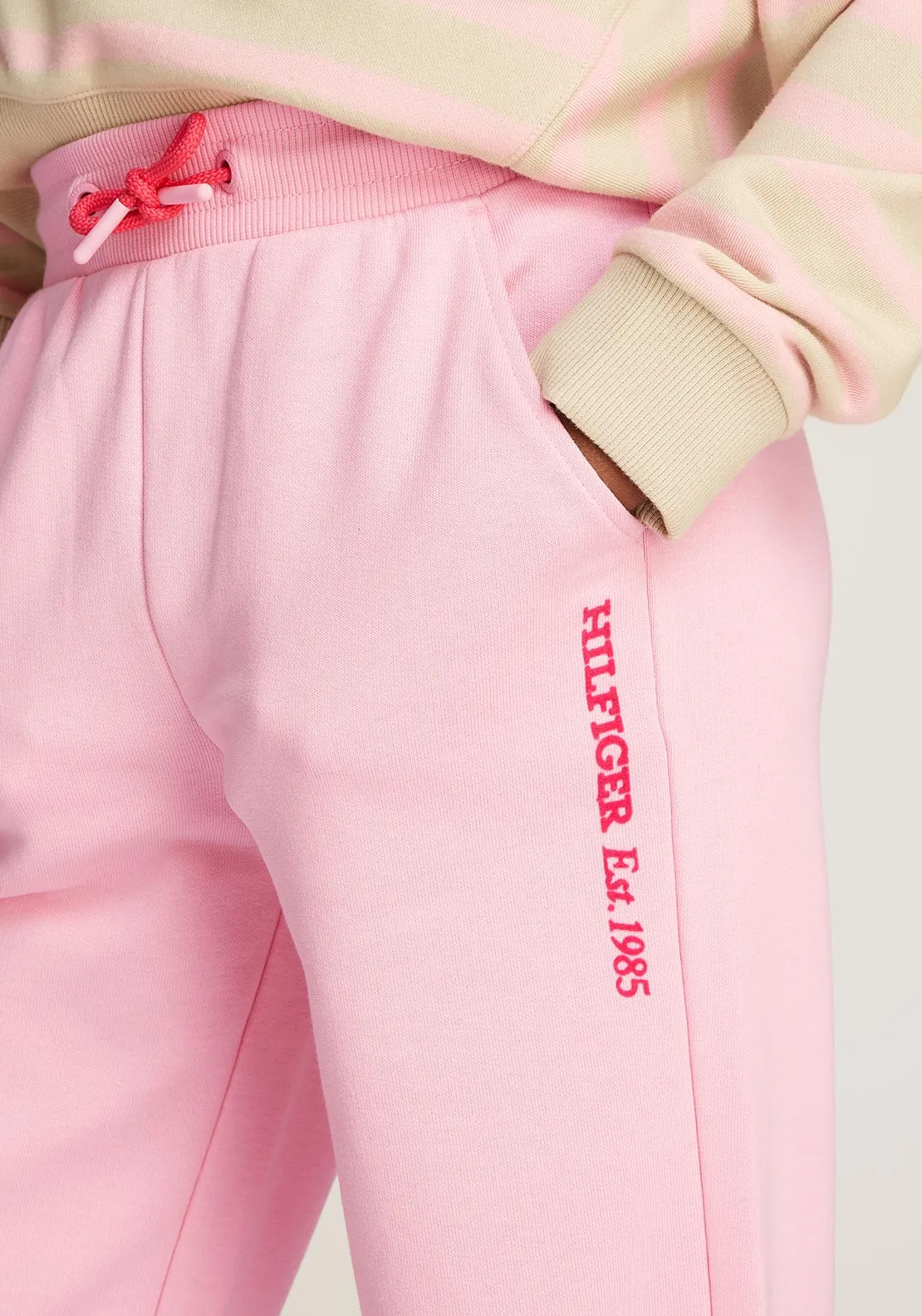 Tommy Hilfiger Girl New York Sweat Pant, Pink