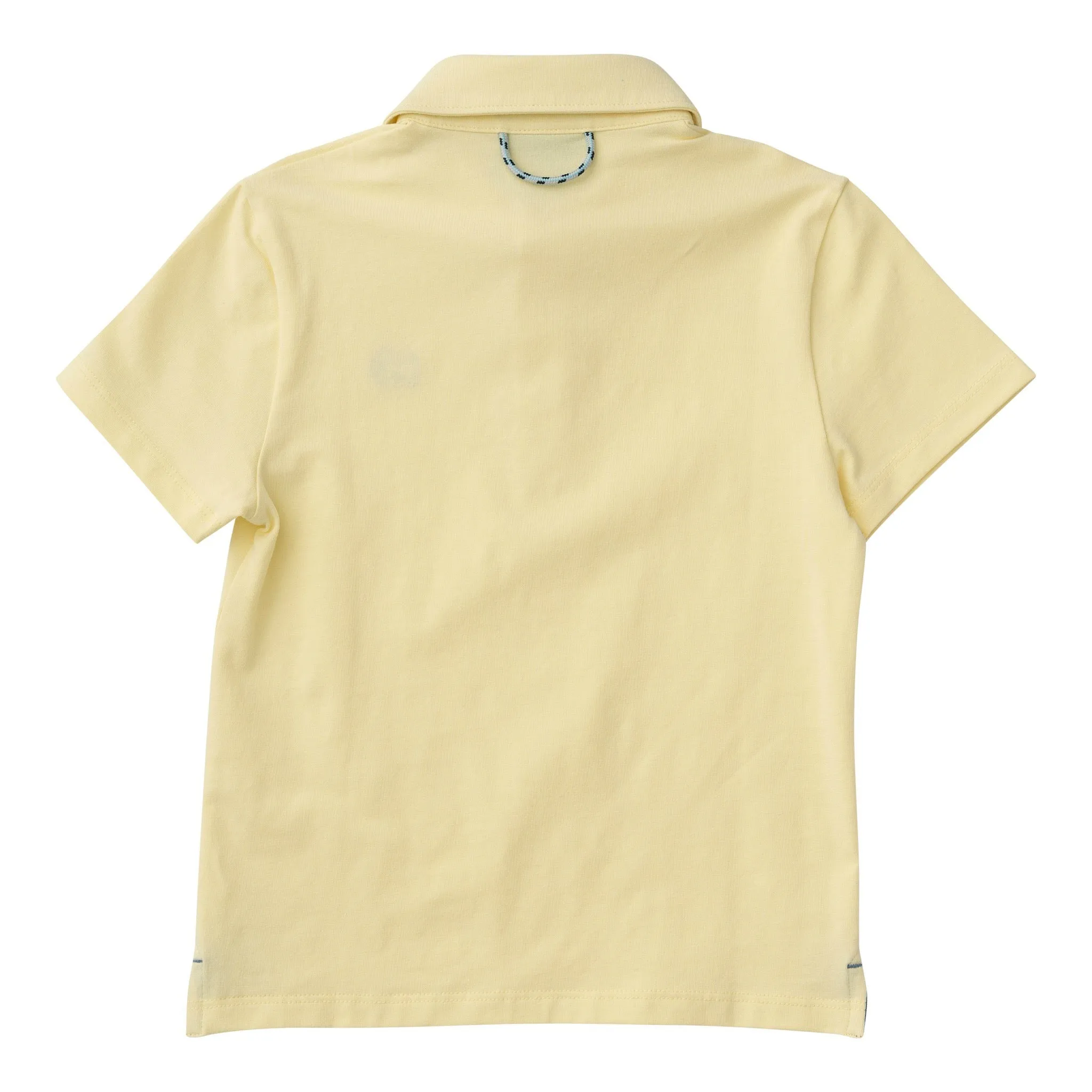 Too Cool for School Polo in Yellow