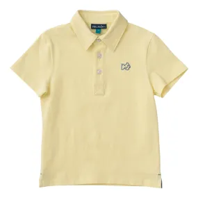 Too Cool for School Polo in Yellow