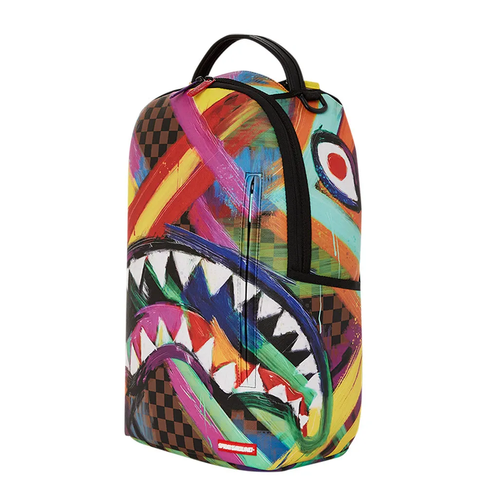 Sprayground Sharks Paint DLXSV Backpack