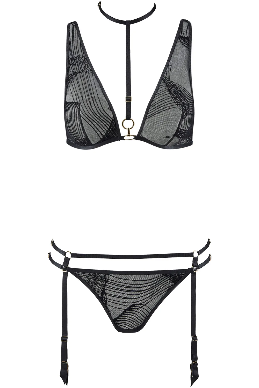 Triangle Bra & Tanga Set for Heat Wave