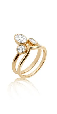 Mari Ring Set with Heavenly Design