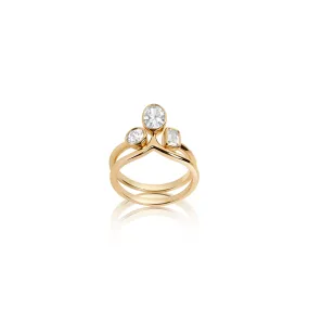 Mari Ring Set with Heavenly Design