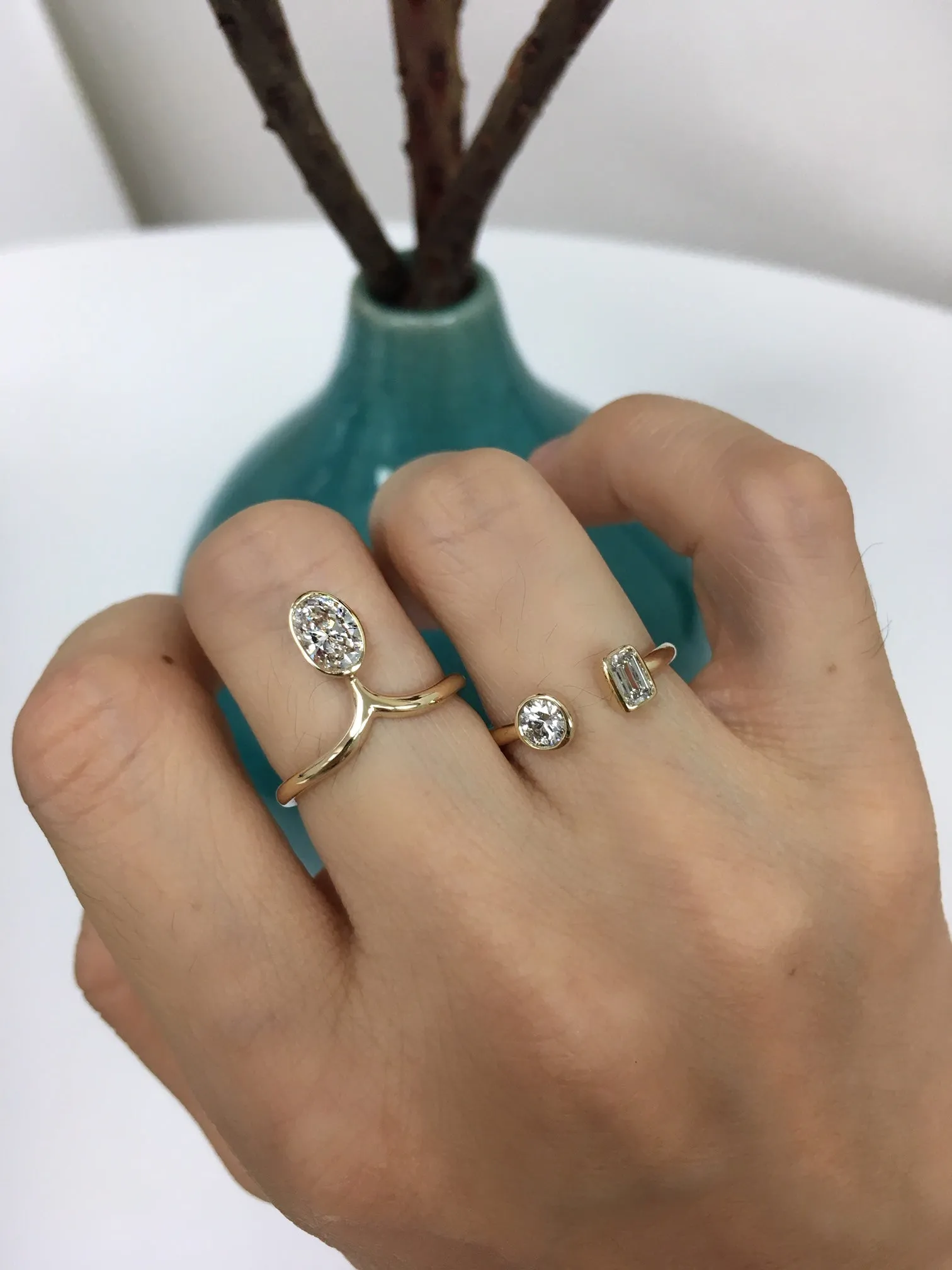 Mari Ring Set with Heavenly Design