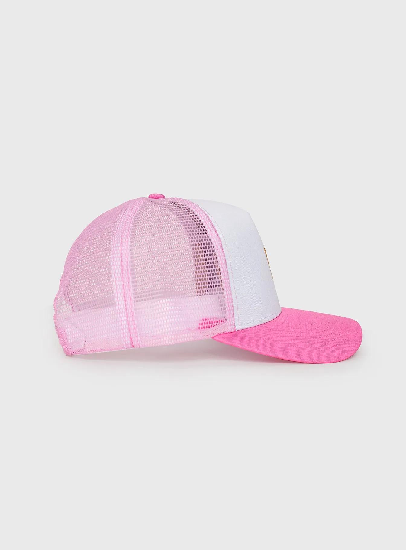 Tropics Trucker Hat Pink / White