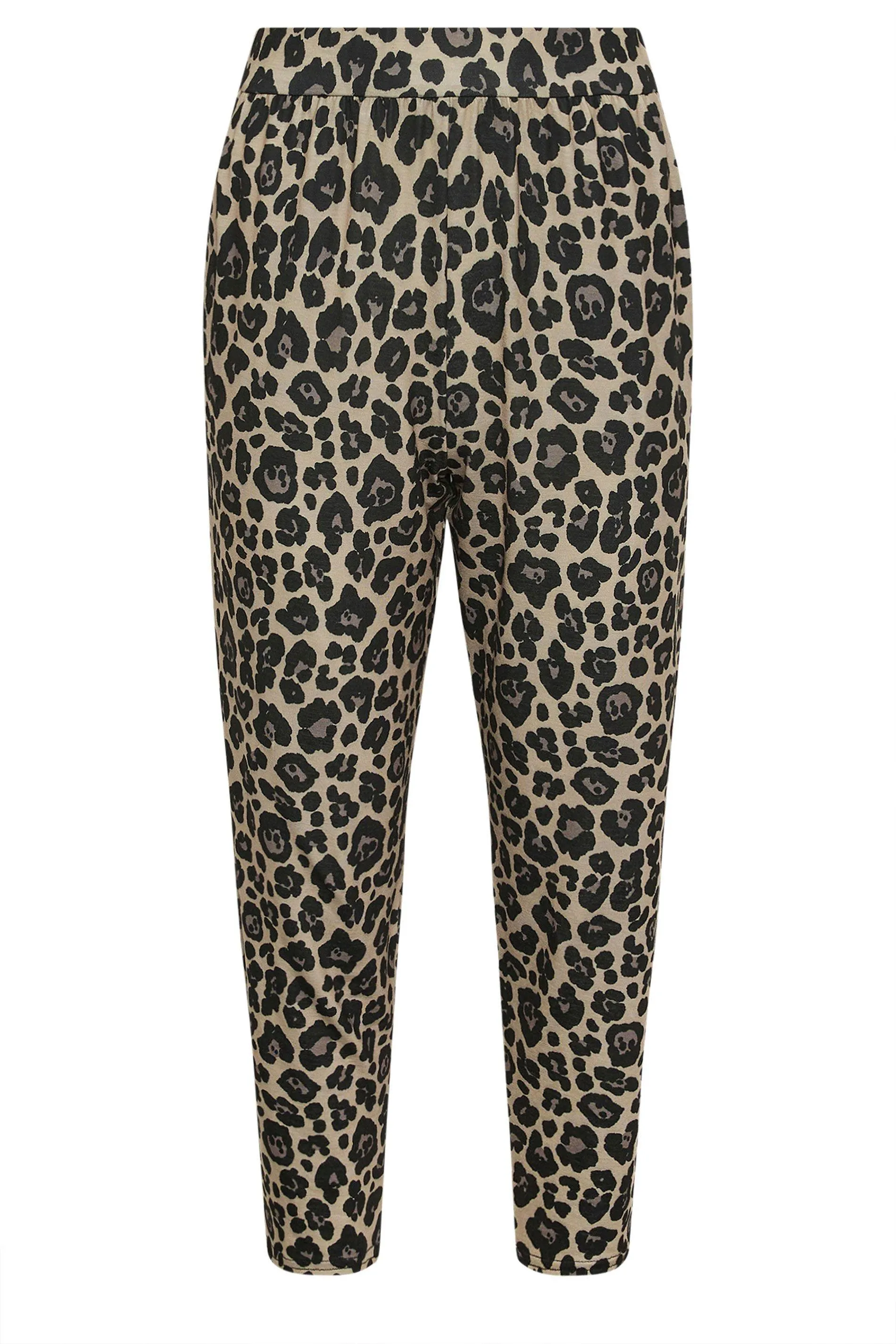 Leopard Print Harem Pants