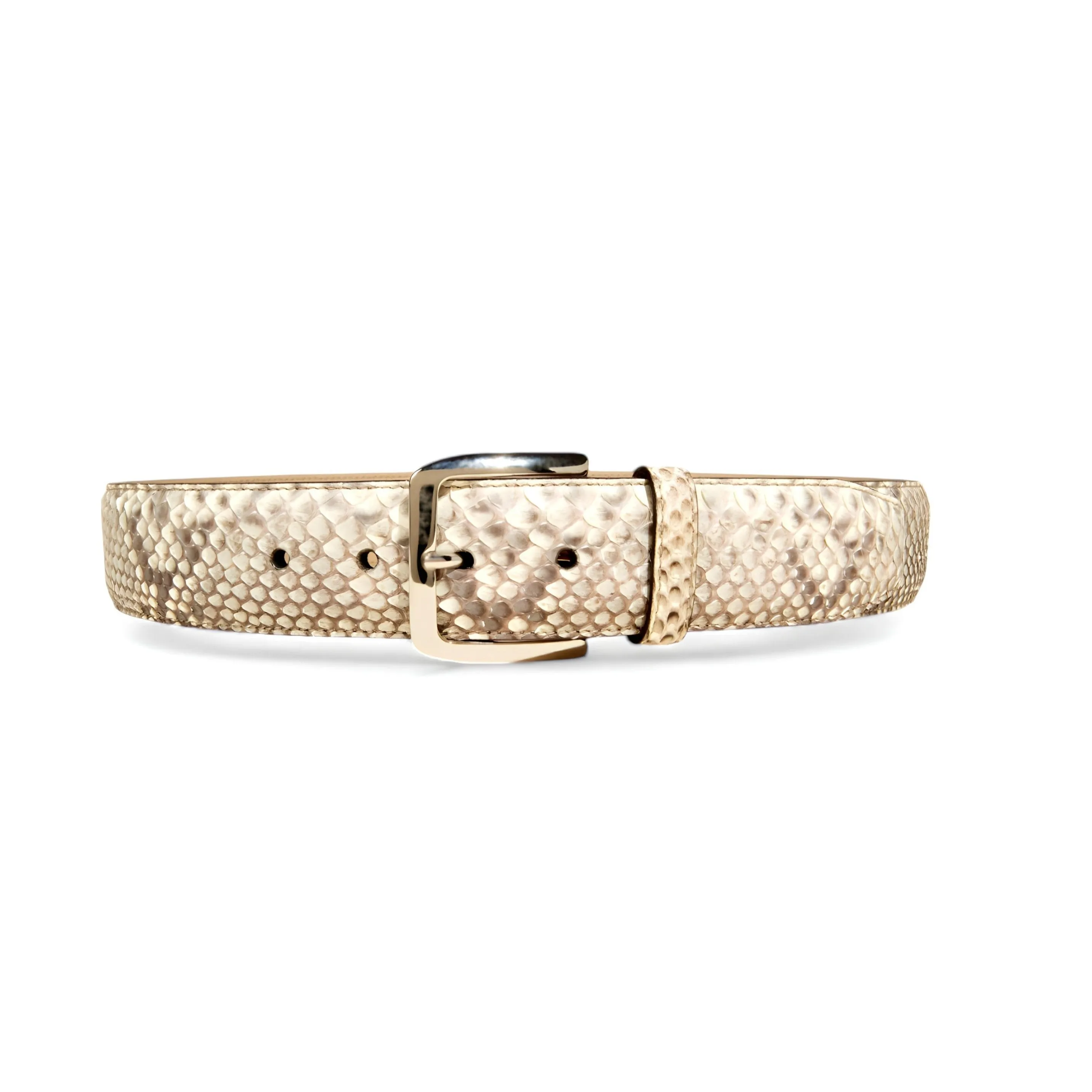 Tuzzi Uomo Men's Italian Genuine Python Men's Luxury Belt (TZ1003)