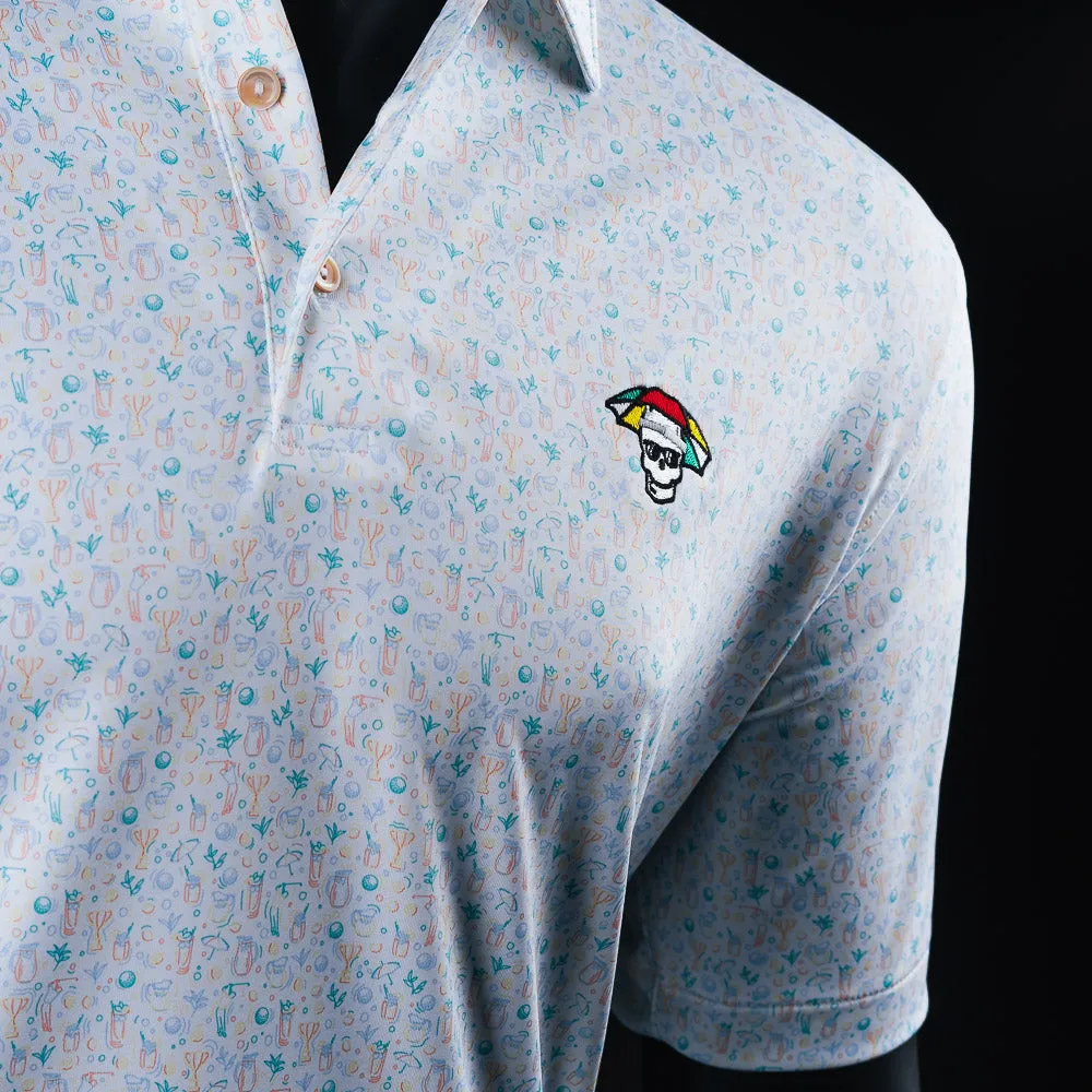 Umbrella Skull Polo