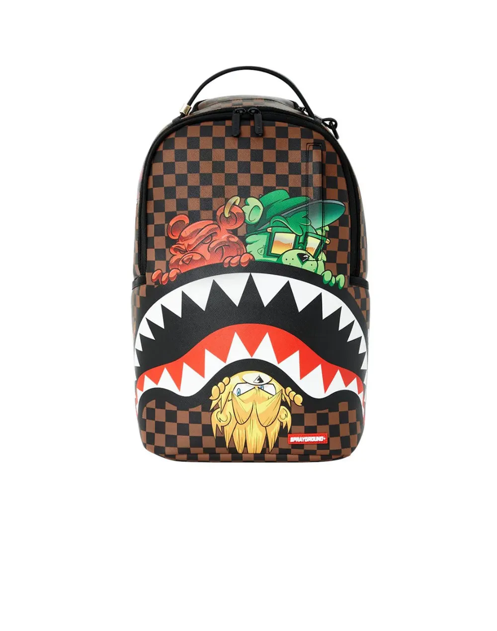 Sharks In Paris Characters Sneakin & Peekin DLXSV Backpack by Sprayground