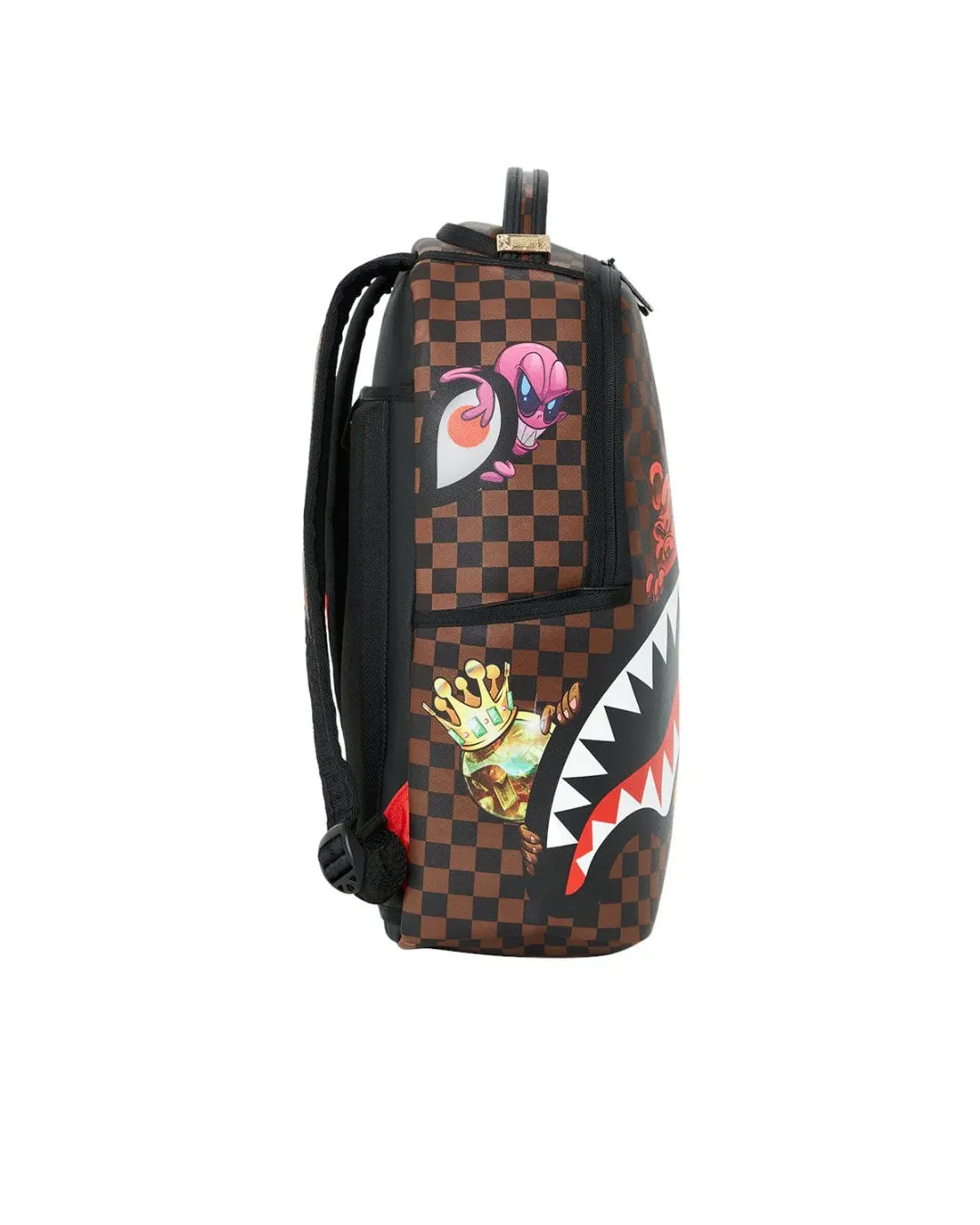 Sharks In Paris Characters Sneakin & Peekin DLXSV Backpack by Sprayground