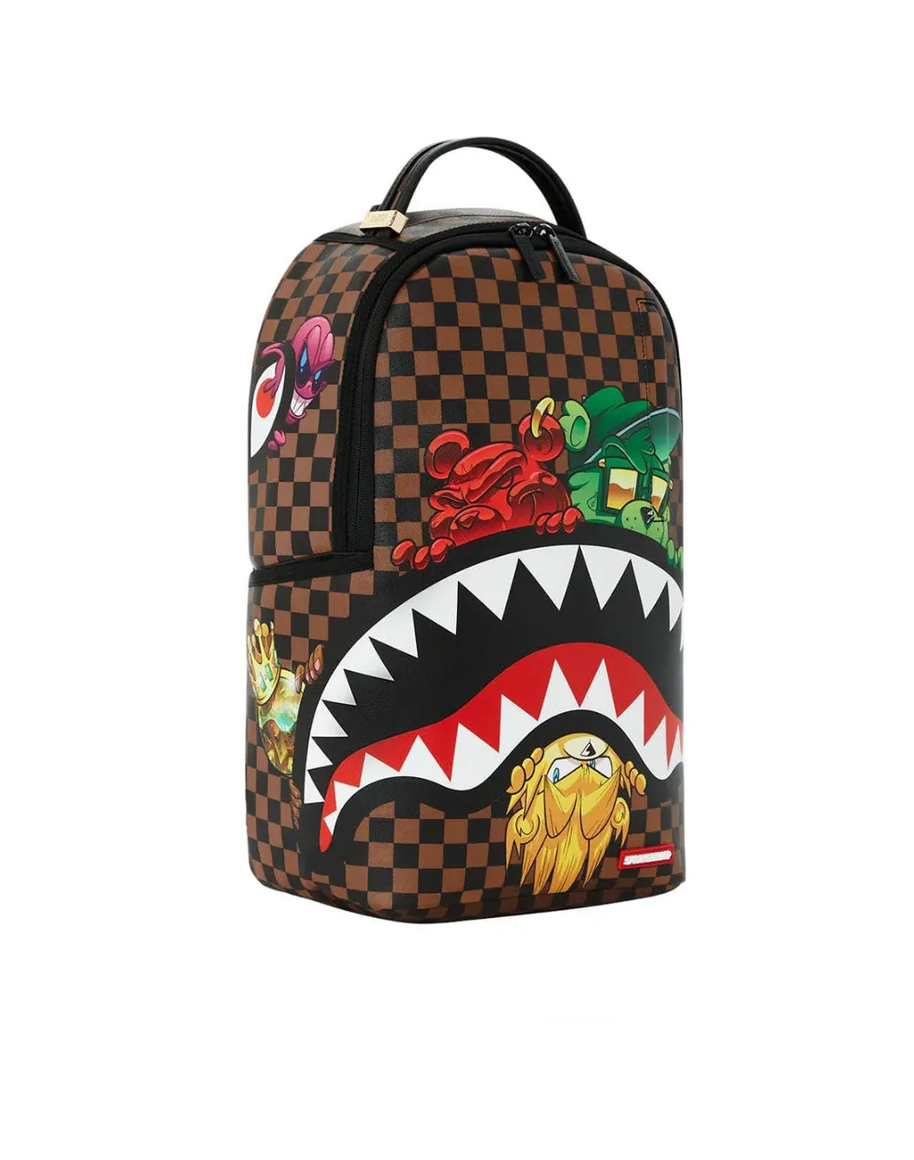 Sharks In Paris Characters Sneakin & Peekin DLXSV Backpack by Sprayground