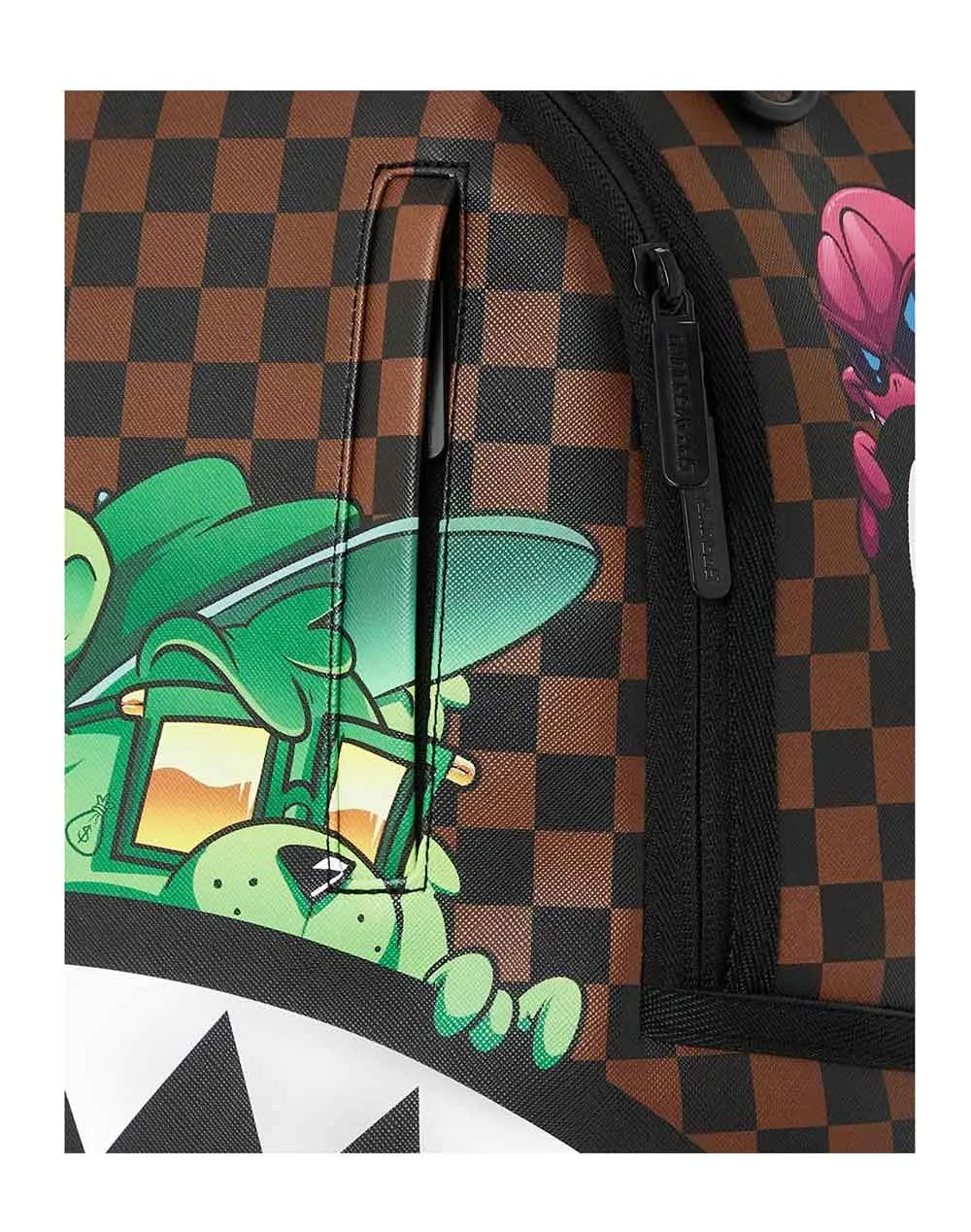 Sharks In Paris Characters Sneakin & Peekin DLXSV Backpack by Sprayground