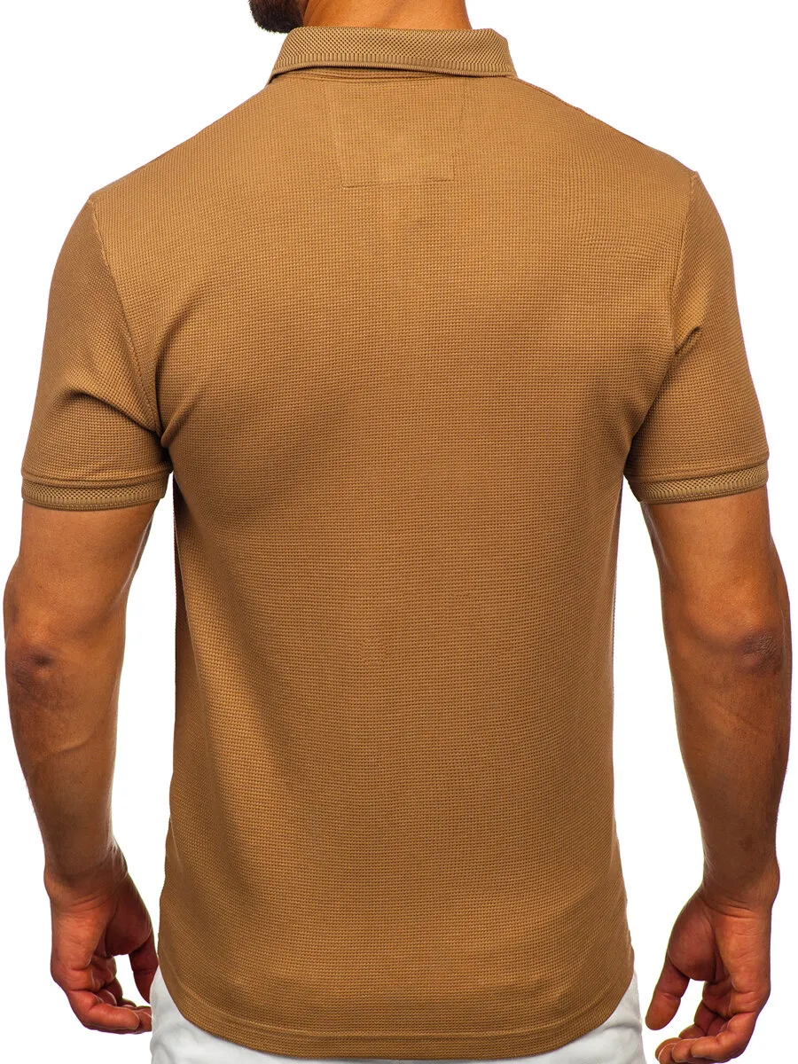 Beige Bolf 2004 Men's Polo Shirt