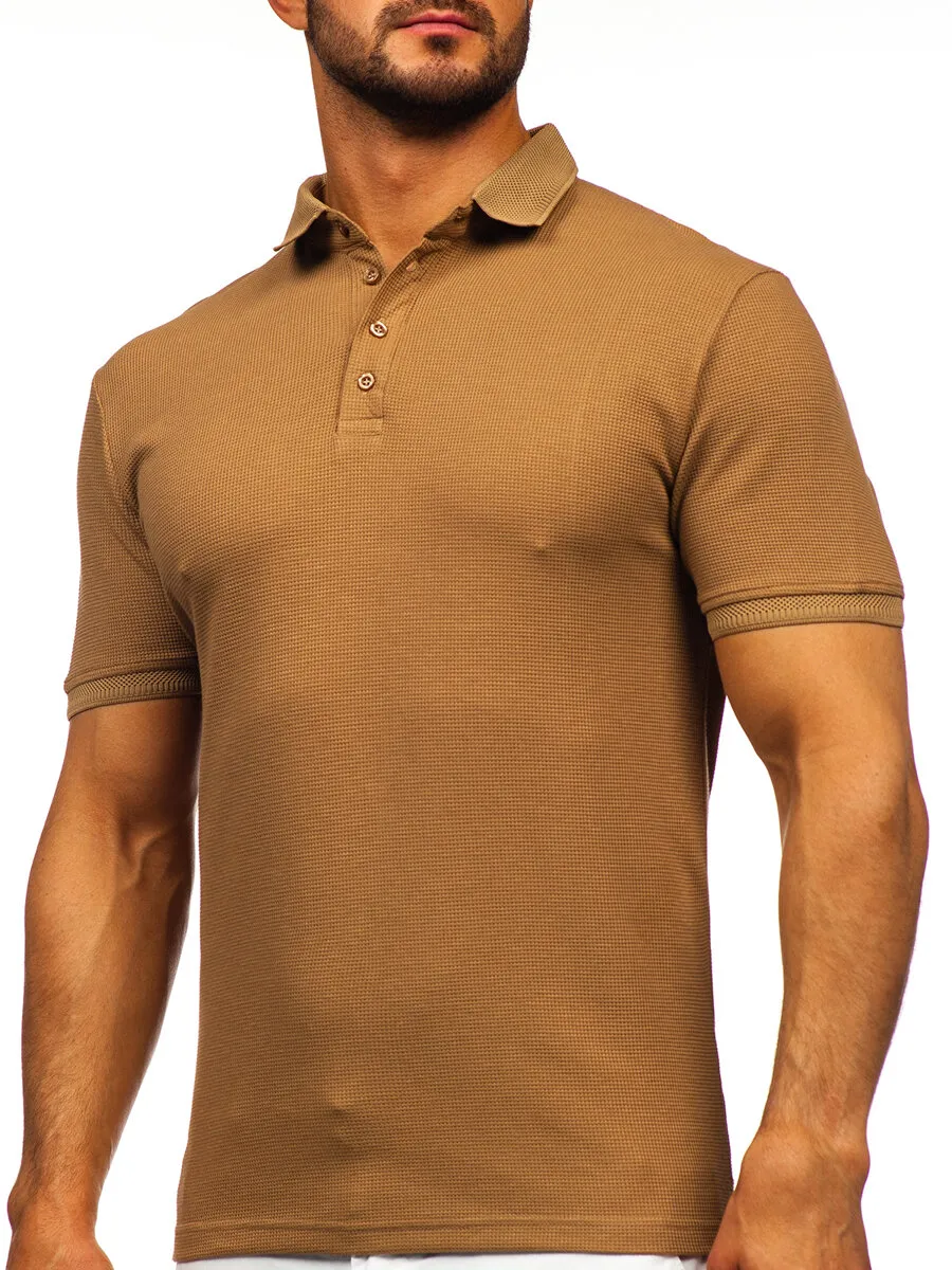 Beige Bolf 2004 Men's Polo Shirt