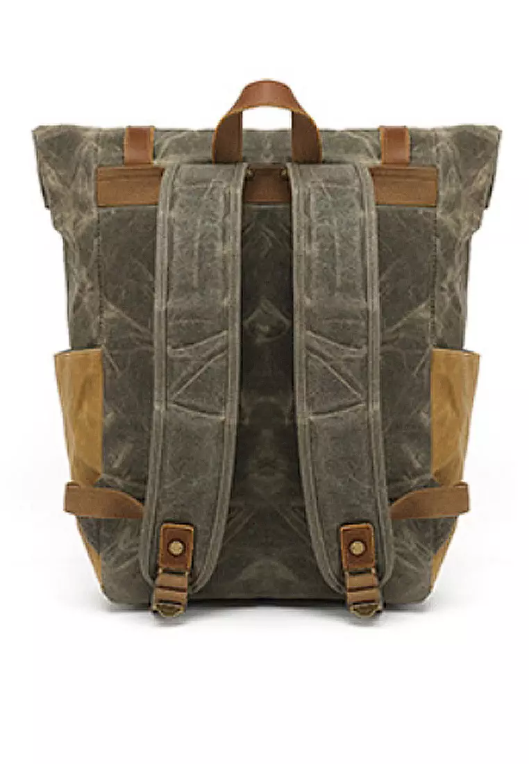 Vintage Wax Canvas Backpacks by Twenty Eight Shoes VANSA