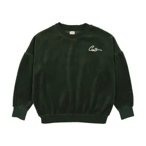 Velour Sweatshirt