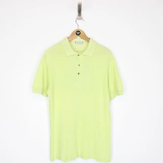 Vintage 80s Yves Saint Laurent Polo Shirt Medium