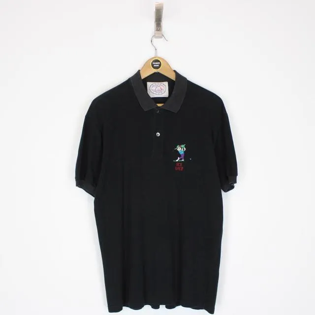 Vintage Iceberg Sport Polo Shirt Large