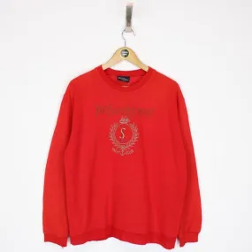 Vintage Yves Saint Laurent Spellout Sweatshirt Small