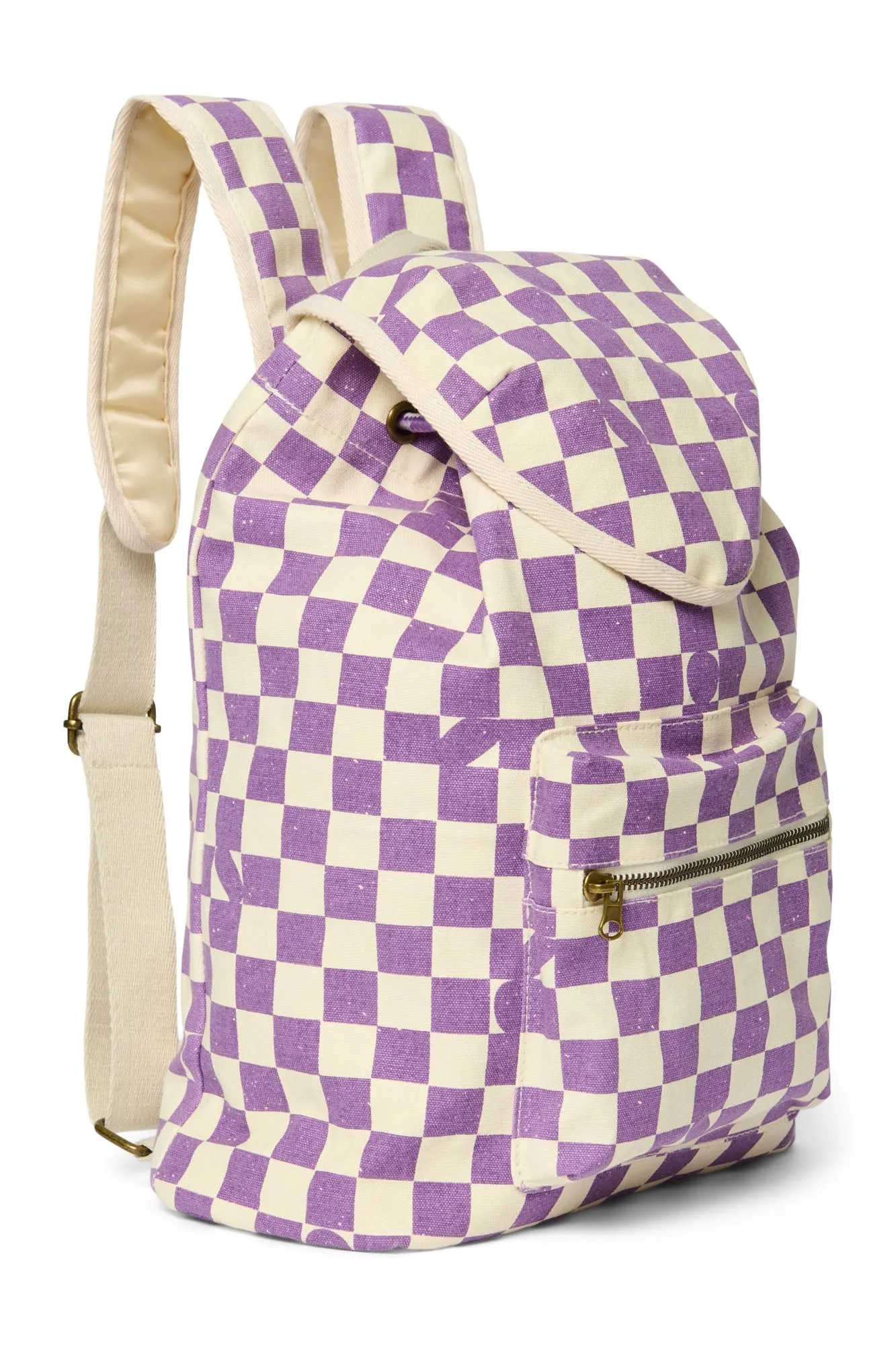 Trendy Checkerboard MIDI Backpack