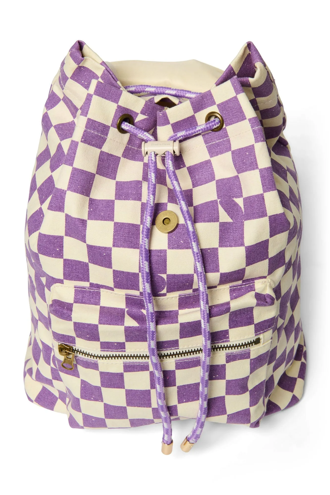 Trendy Checkerboard MIDI Backpack