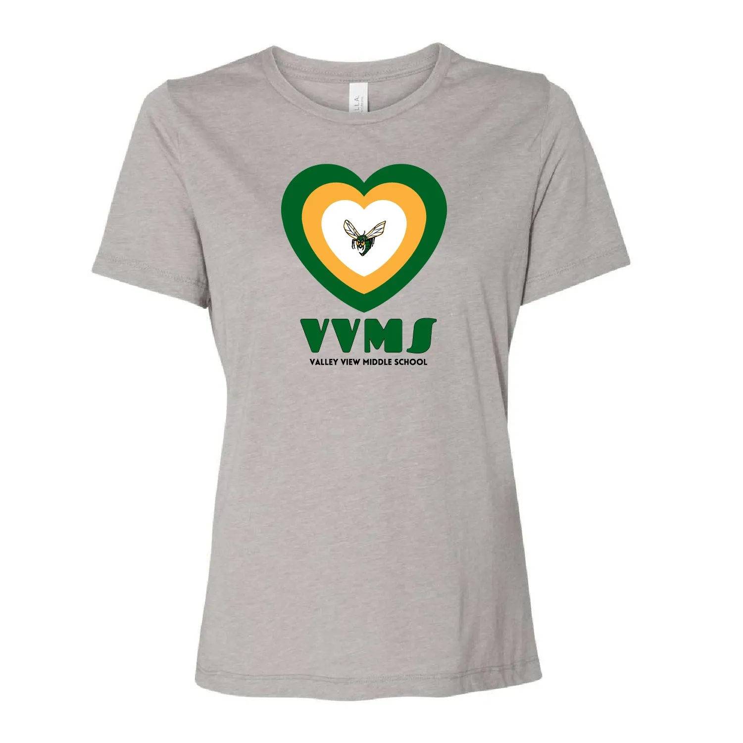 VVMS HEART LADIES TRIBLEND TEE