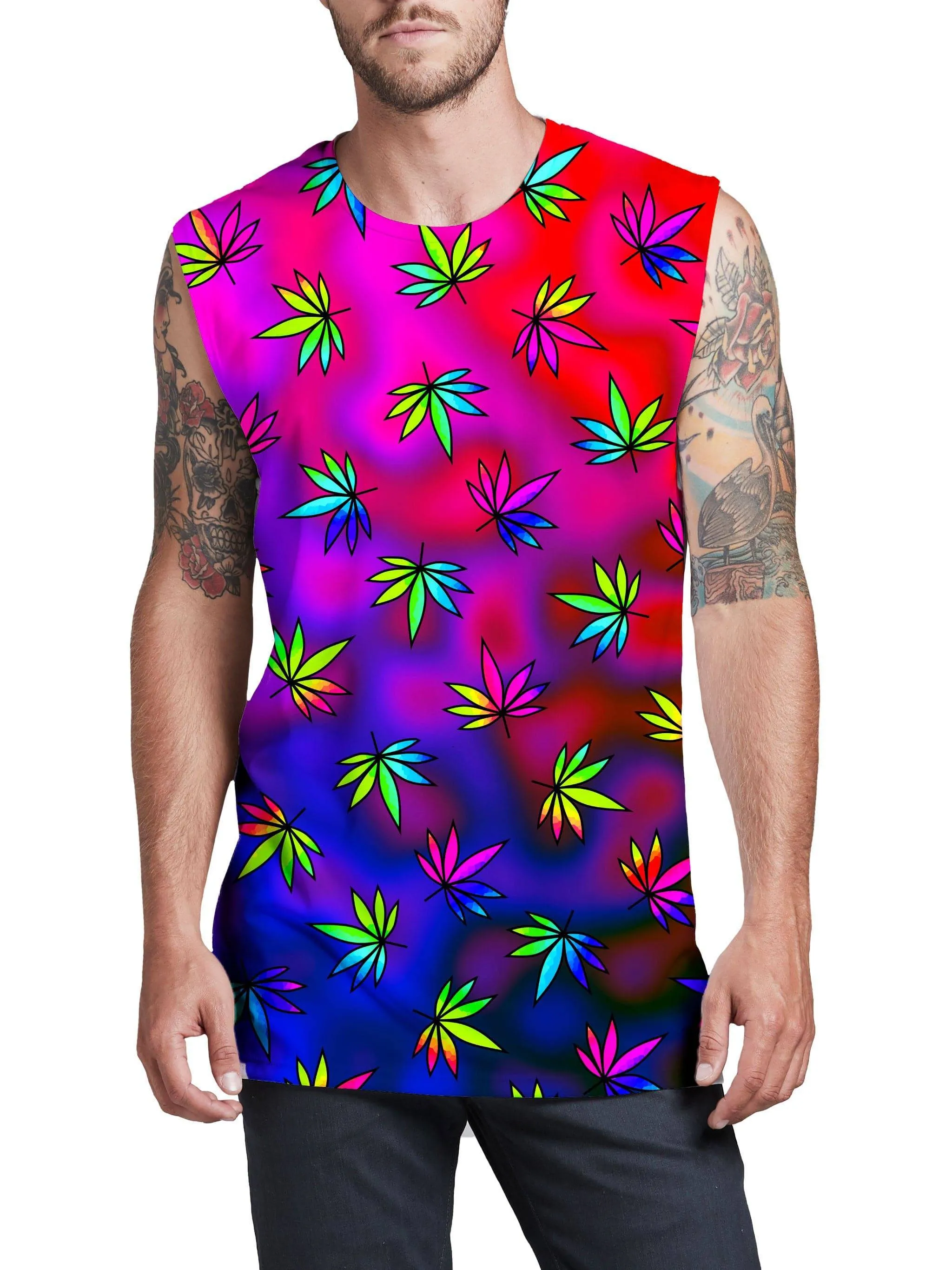 Weed Toss Men's Muscle Tank