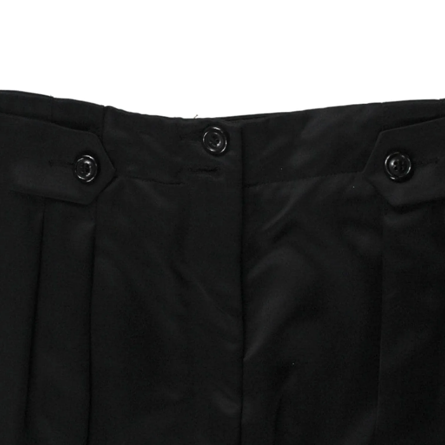 Whistles Black Satin Tuxedo Trousers