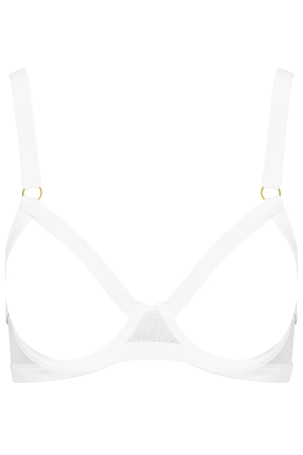 White Naked Breast Bra by Pure Tentation