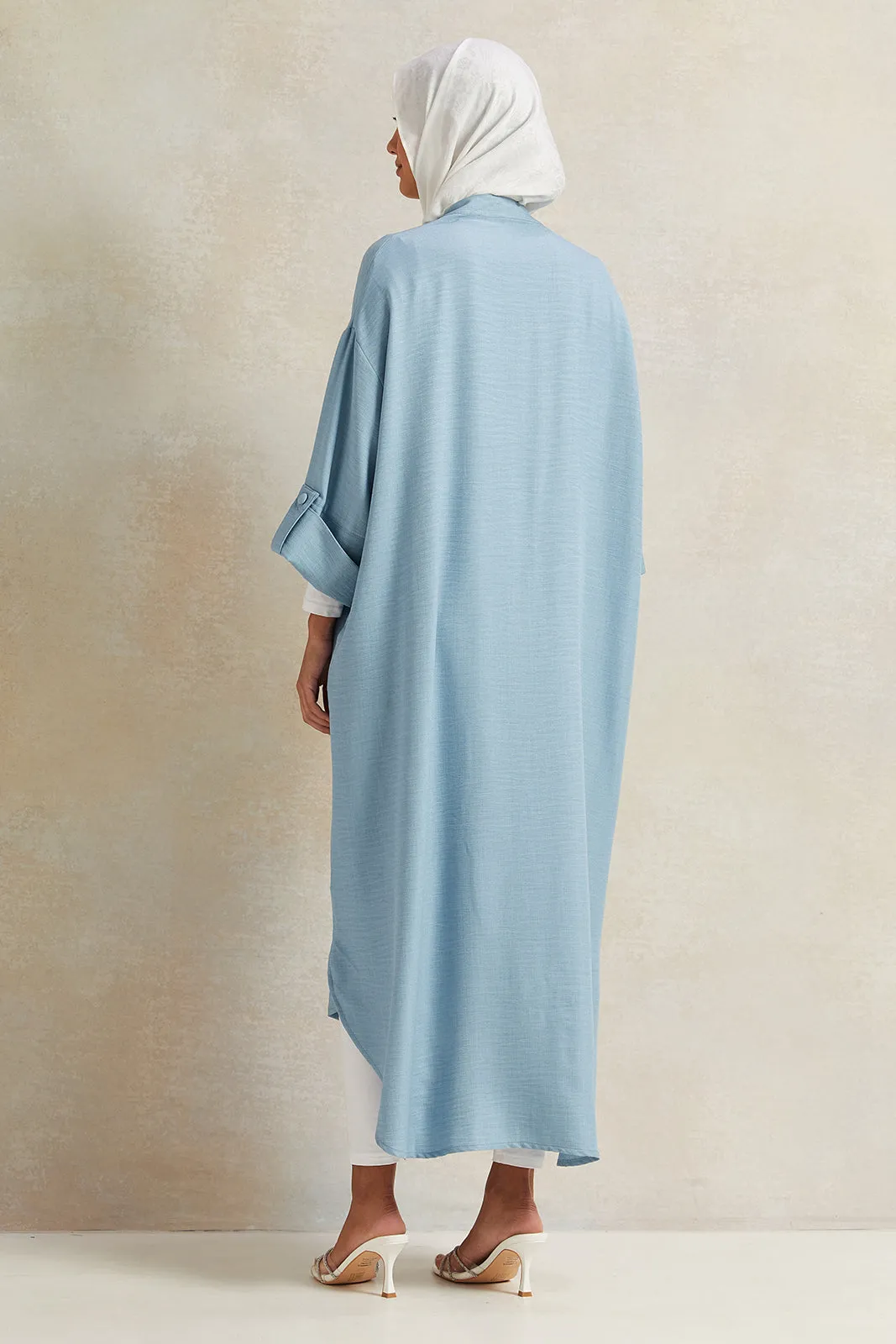 Women Blue Kaftan Dress