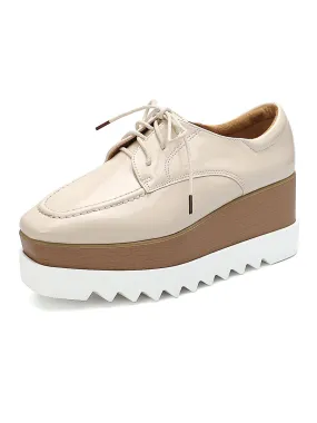 Stylish Women's Platform Lace-Up Shoes