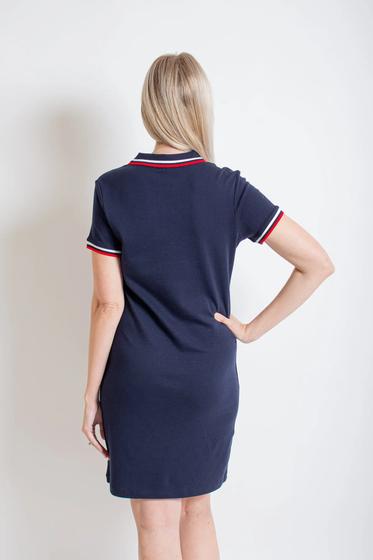 Women's Navy Midi Dress