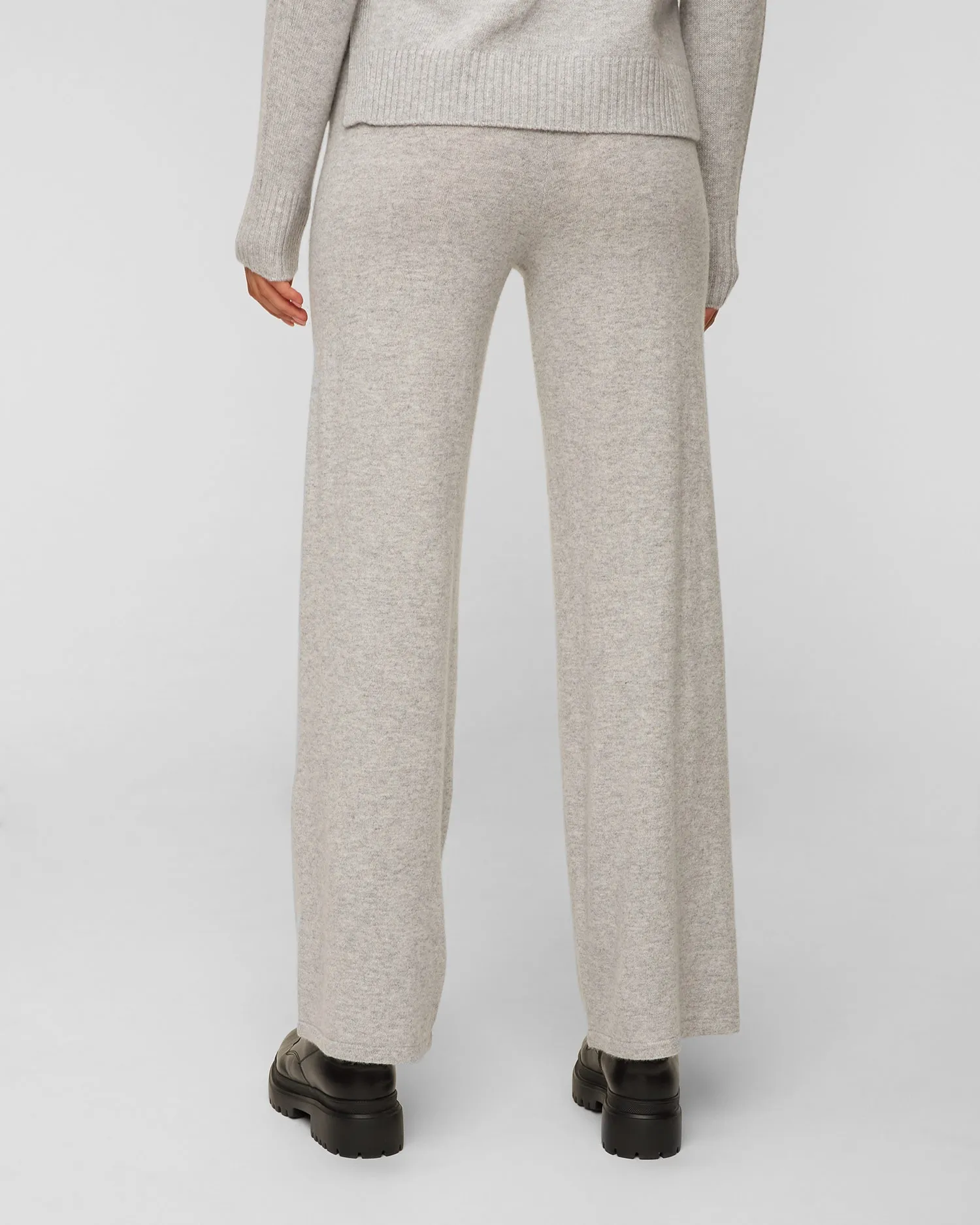 Woolen trousers with cashmere Juvia Frieda  83219319-lgreymel