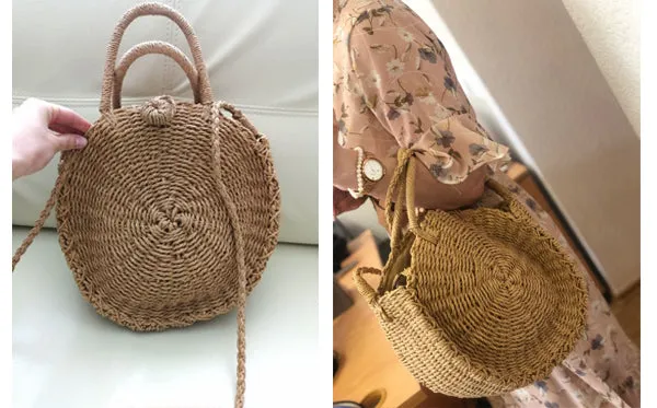 Woven Beach Bag