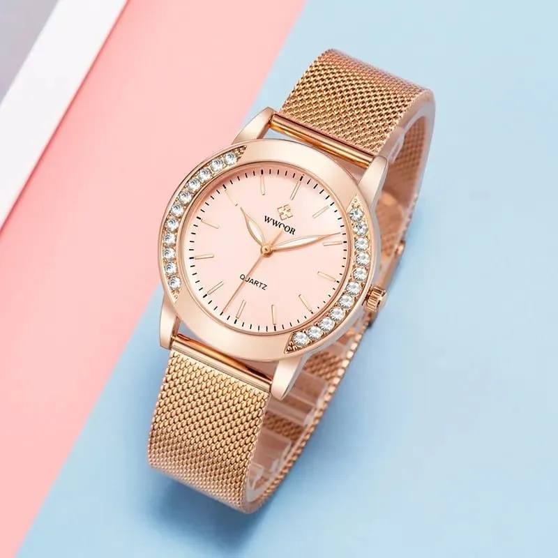 Rose Gold WWOOR Women's Watch