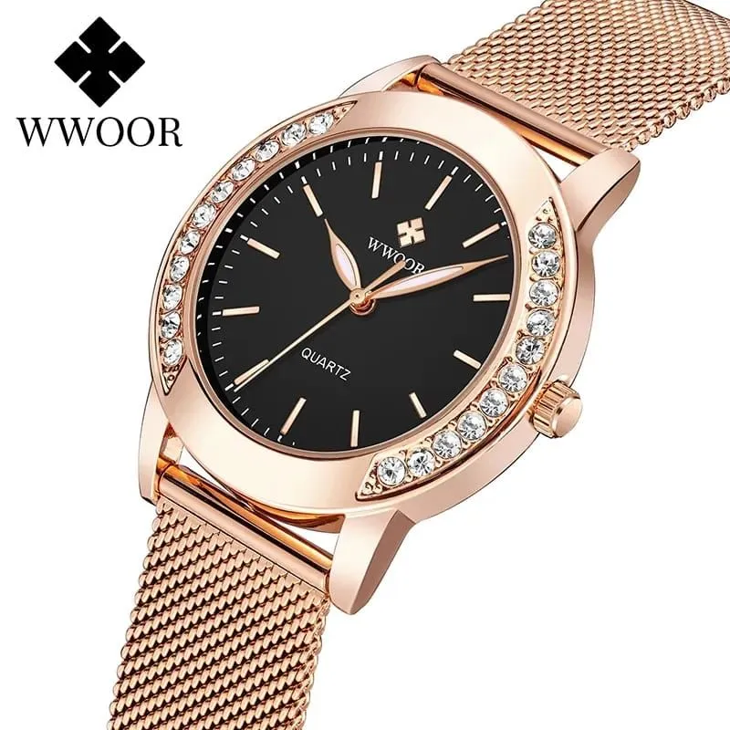 Rose Gold WWOOR Women's Watch