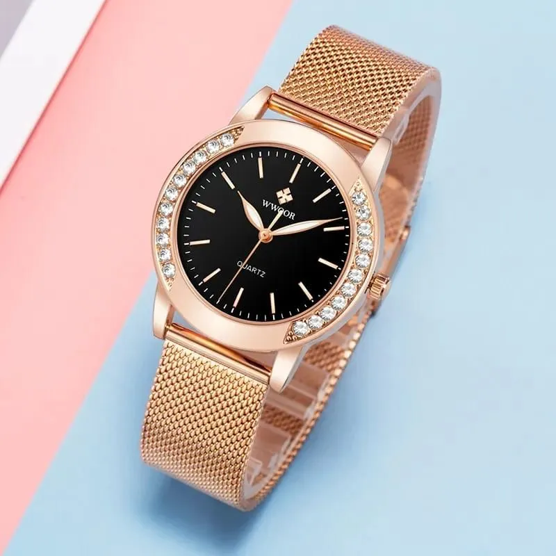 Rose Gold WWOOR Women's Watch